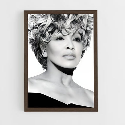 ap-tina turner-8 cadre Bois foncé