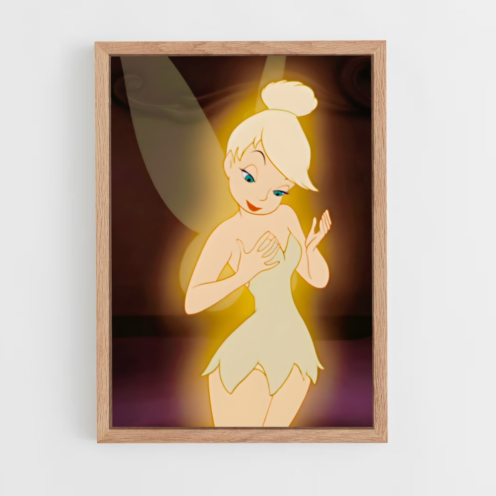 ap-tinker bell-4 cadre Bois clair