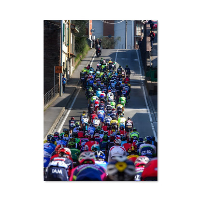 Poster Cyclistes en Folie