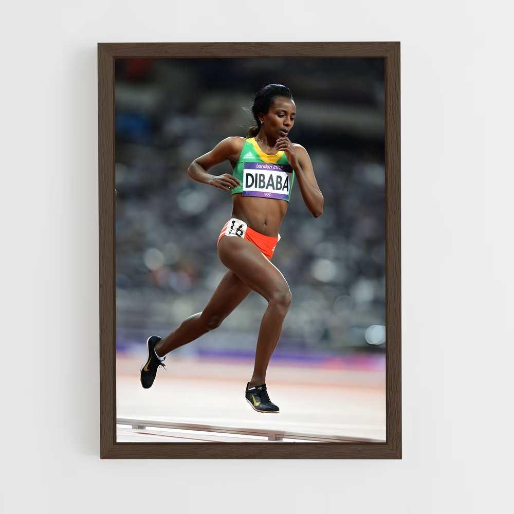 ap-tirunesh dibaba-1 cadre Bois foncé