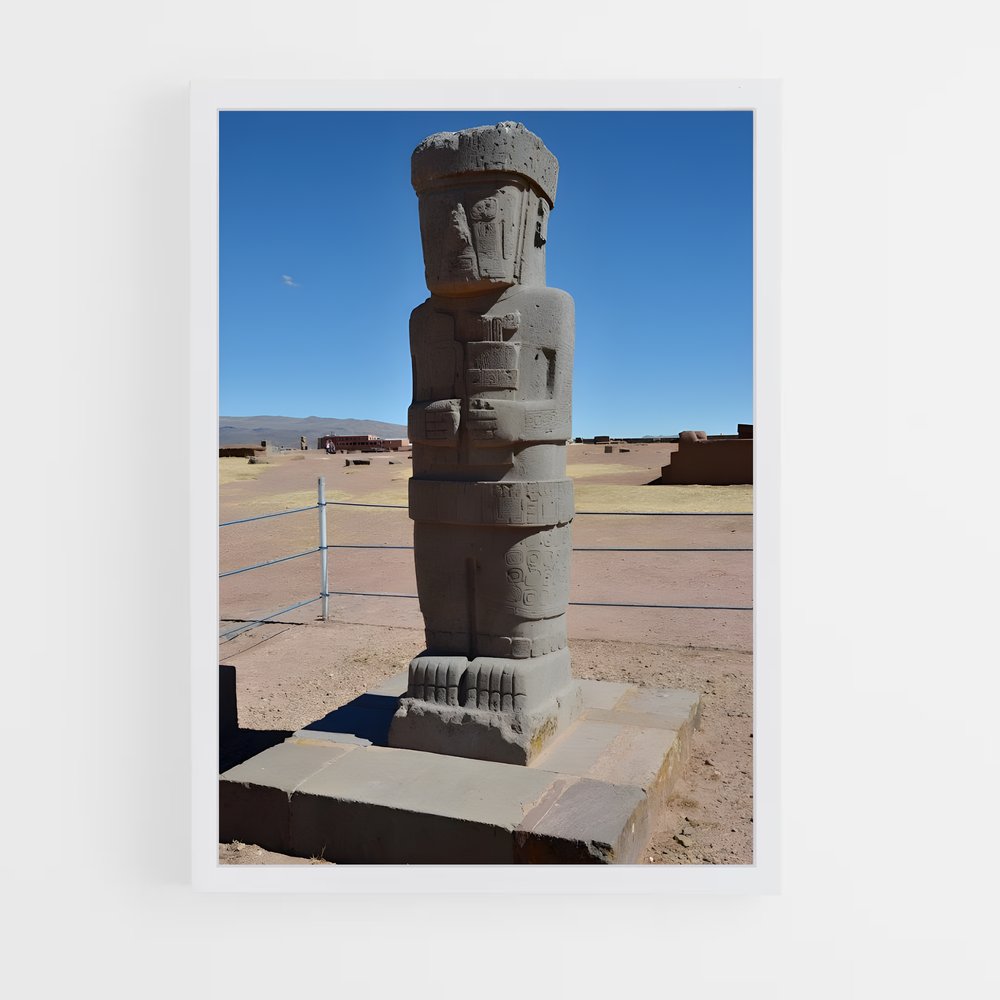 ap-tiwanaku-4 cadre Blanc