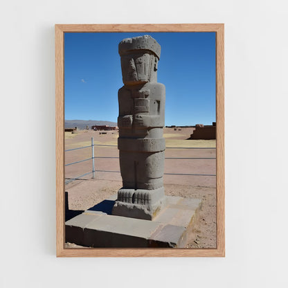ap-tiwanaku-4 cadre Bois clair