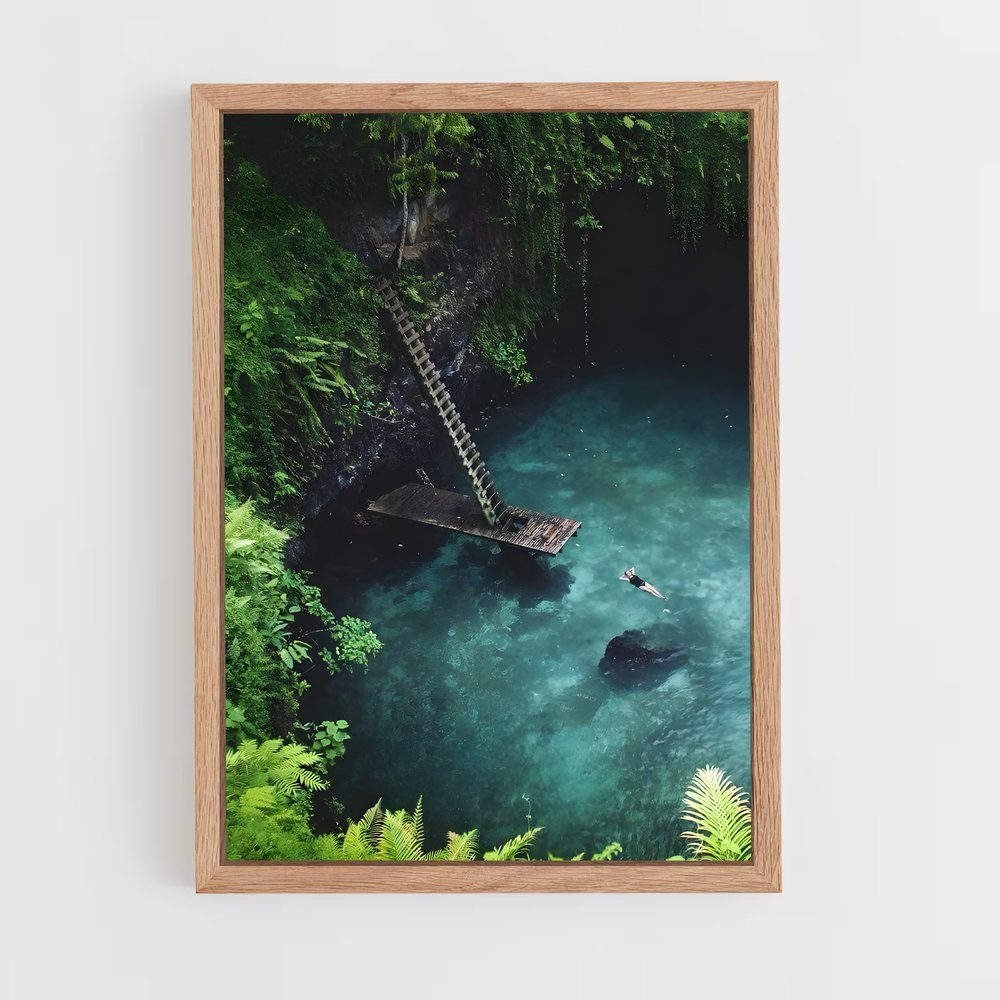 ap-to sua ocean trench-1 cadre Bois clair