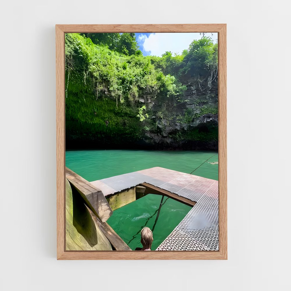 ap-to sua ocean trench-2 cadre Bois clair