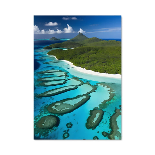 Poster Tobago cays marine park 93097