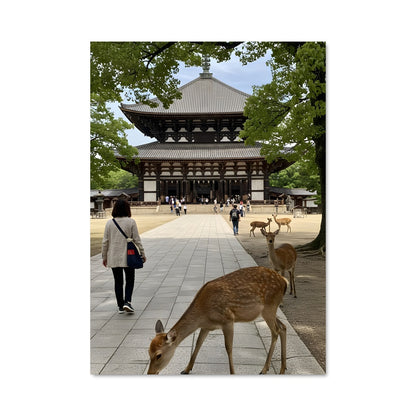 Poster Cerfs Sacrés