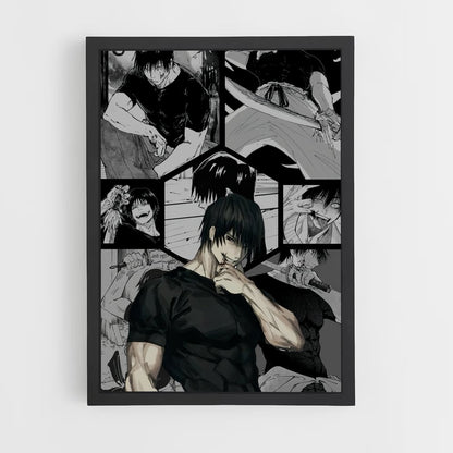 ap-toji fushiguro-2 cadre Noir
