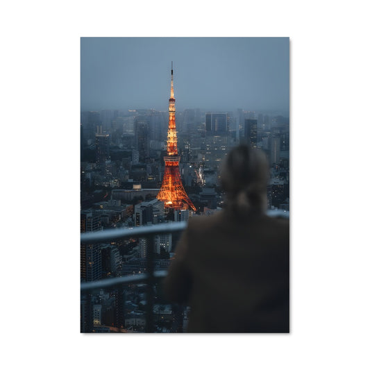 Poster Nuit à Tokyo
