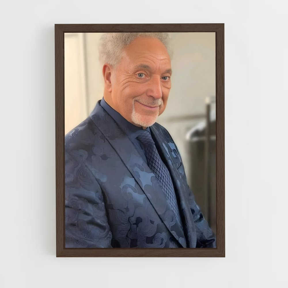 ap-tom jones-6 cadre Bois foncé