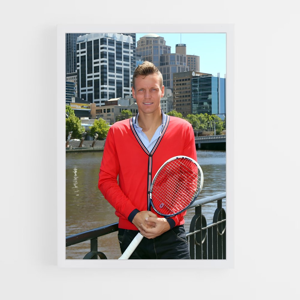 ap-tomas berdych-3 cadre Blanc