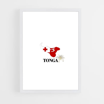 ap-tonga flag-2 cadre Blanc