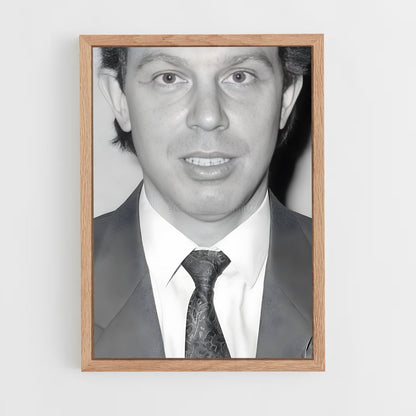 ap-tony blair-5 cadre Bois clair