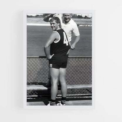 ap-tony lockett-2 cadre Blanc