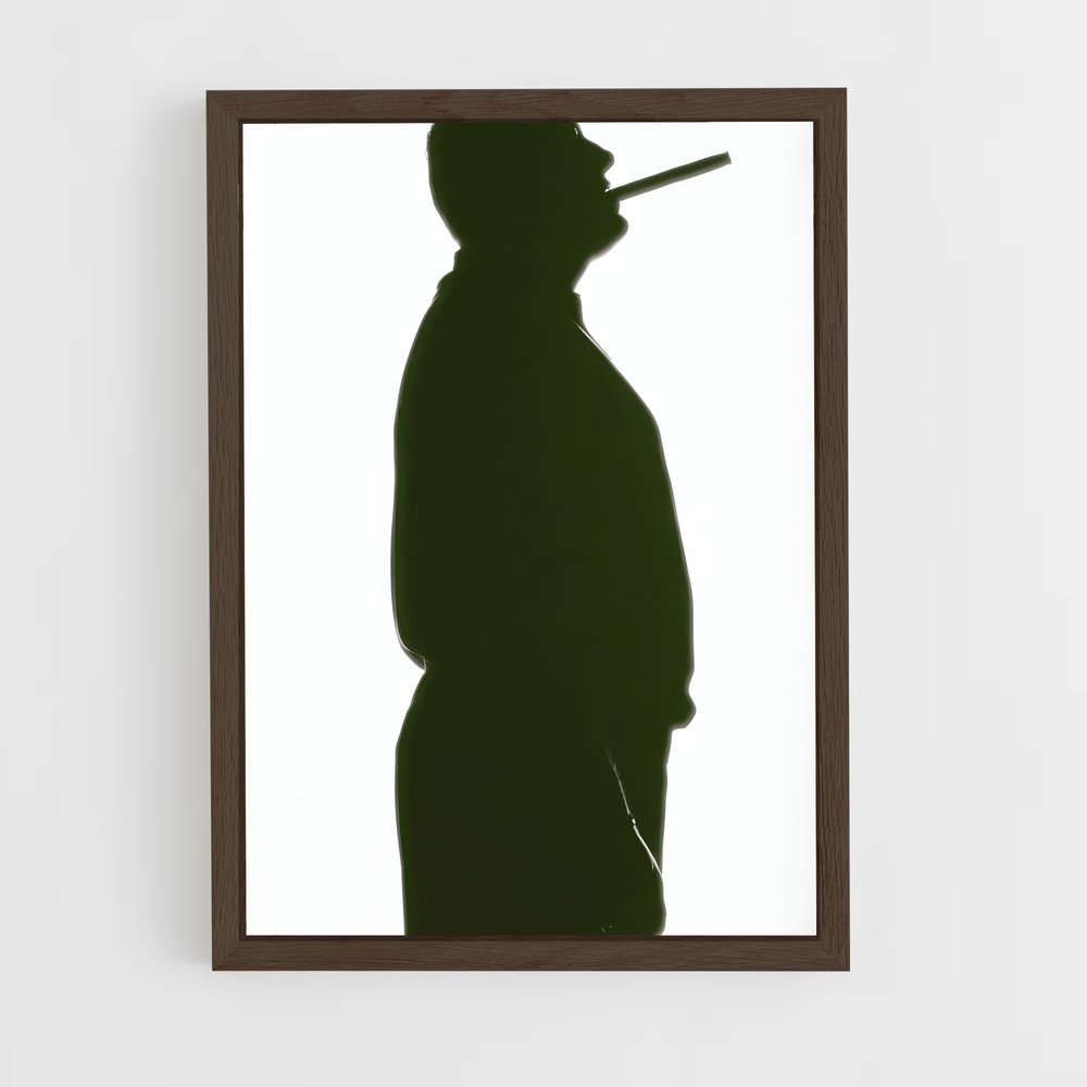 ap-tony soprano-7 cadre Bois foncé
