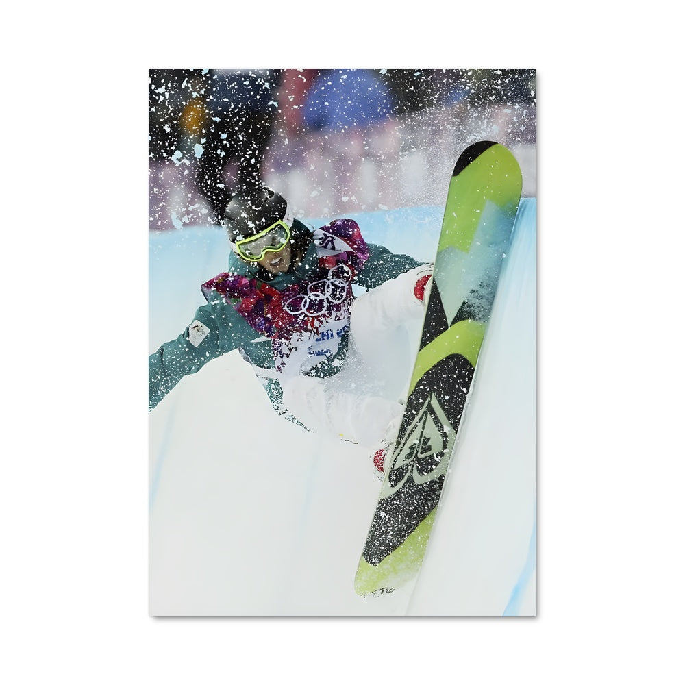 Poster Élan de Neige