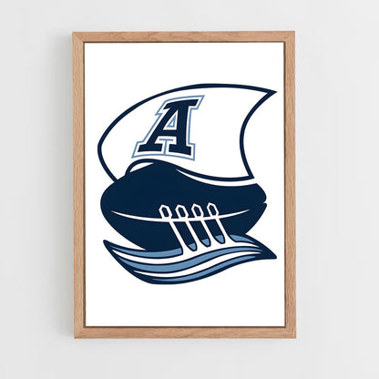 ap-toronto argonauts-5 cadre Bois clair