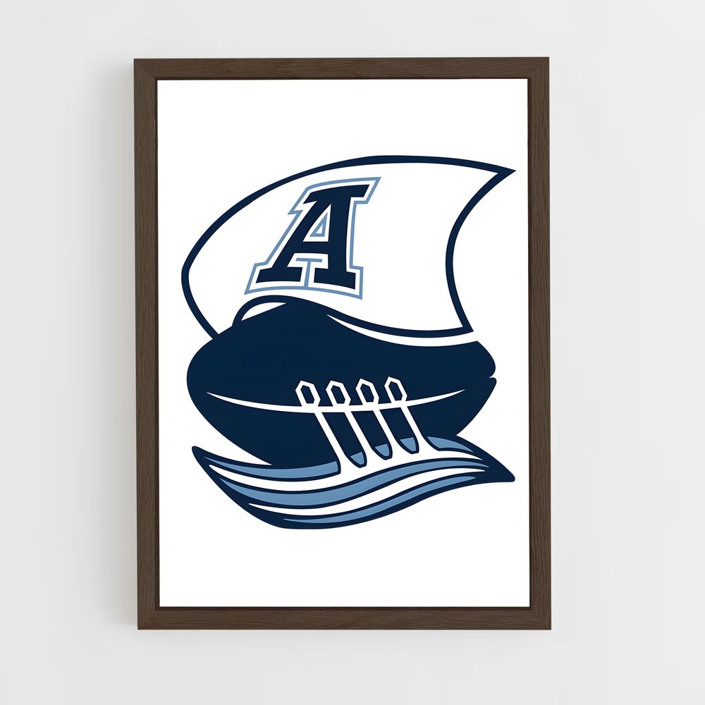 ap-toronto argonauts-5 cadre Bois foncé