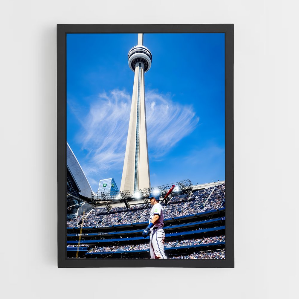 ap-toronto blue jays-9 cadre Noir