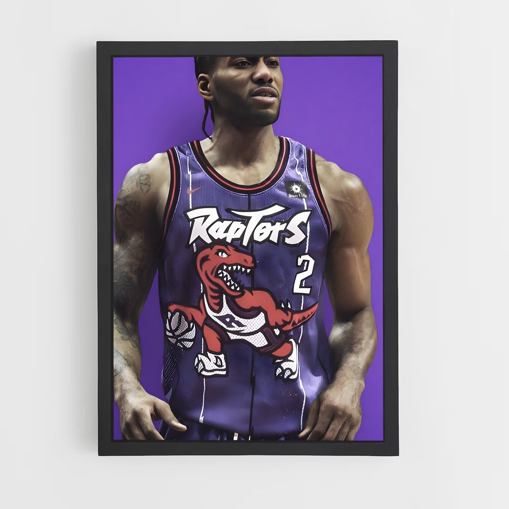 ap-toronto raptors-1 cadre Noir