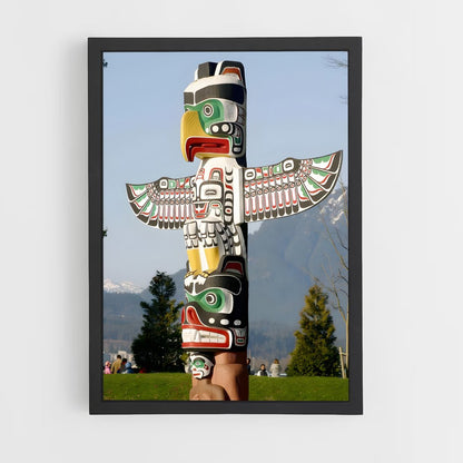 ap-totem pole-13 cadre Noir