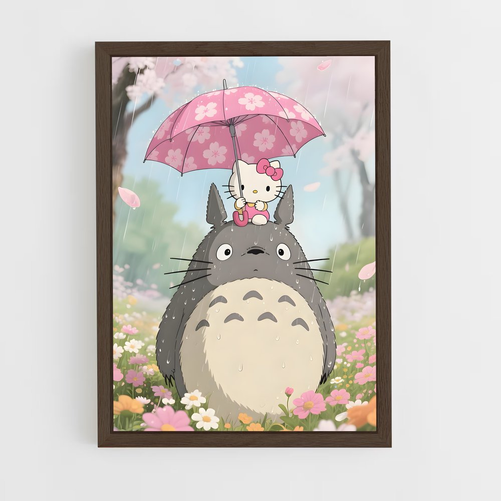 ap-totoro-3 cadre Bois foncé
