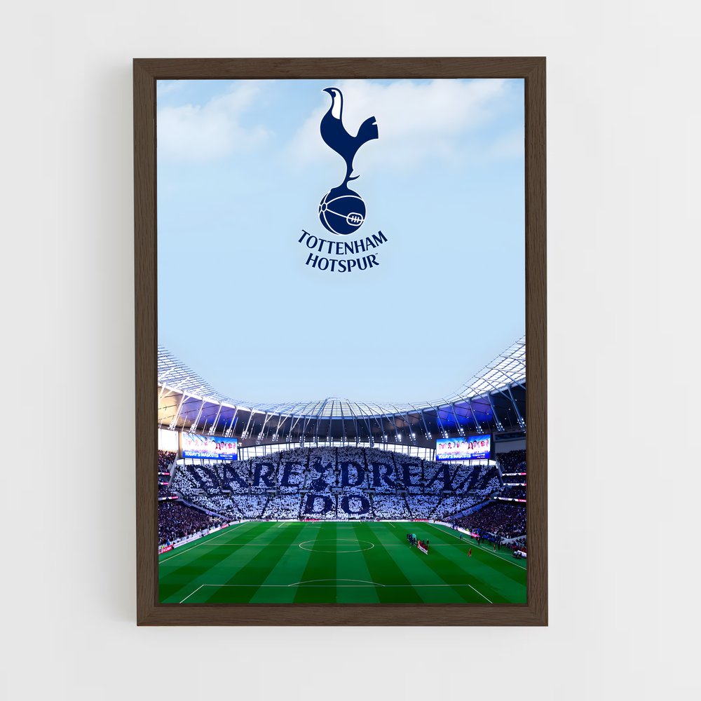 ap-tottenham hotspur fc-1 cadre Bois foncé