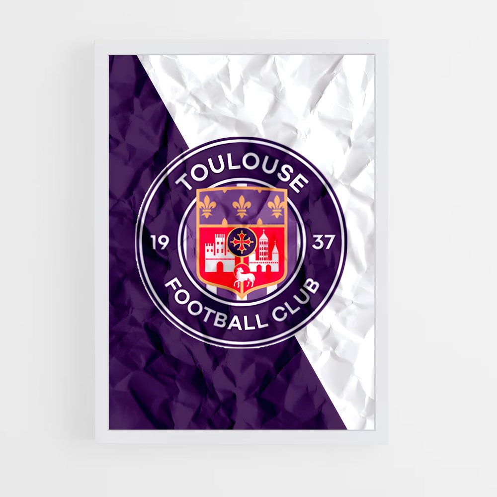 ap-toulouse fc-1 cadre Blanc