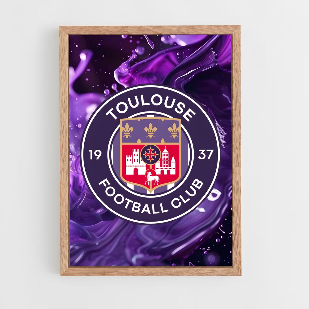ap-toulouse fc-2 cadre Bois clair