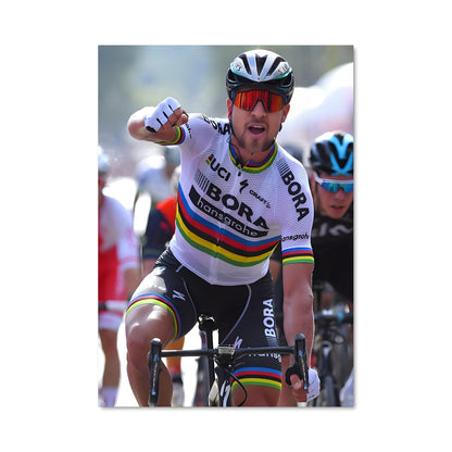Poster Cycliste en Pologne