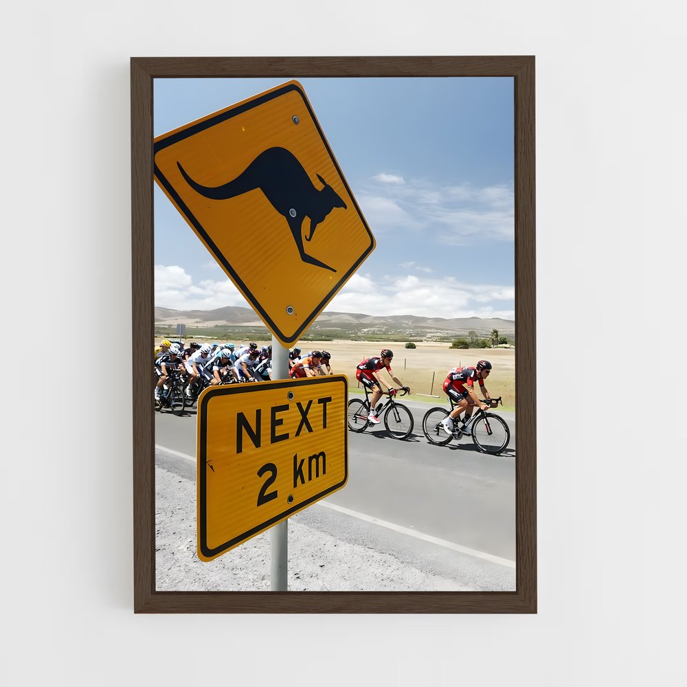 ap-tour down under-2 cadre Bois foncé