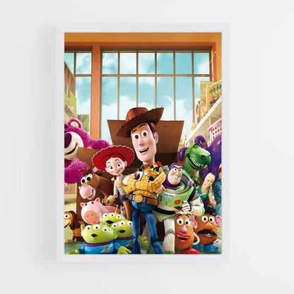 ap-toy story-3 cadre Blanc
