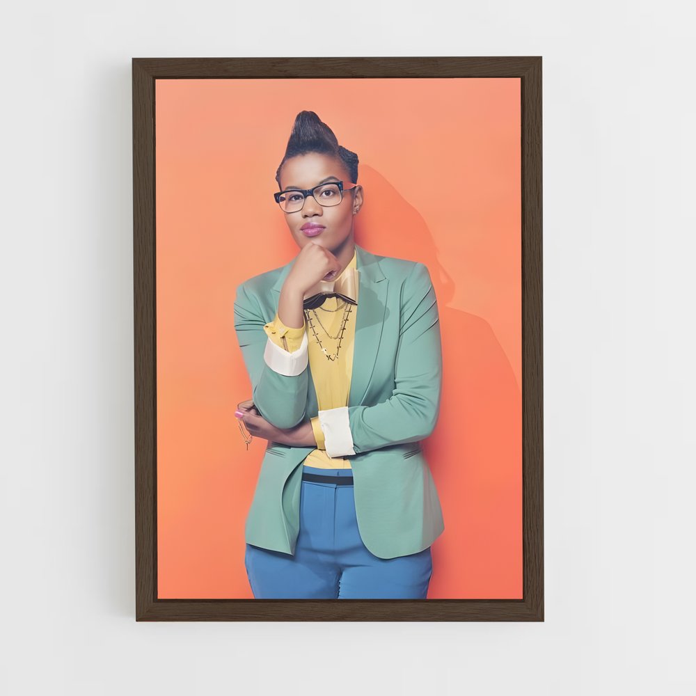 ap-toya delazy-1 cadre Bois foncé