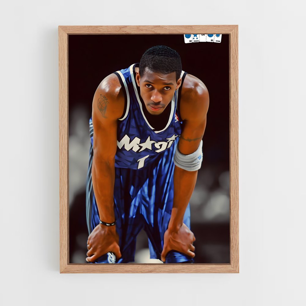 ap-tracy mcgrady-5 cadre Bois clair