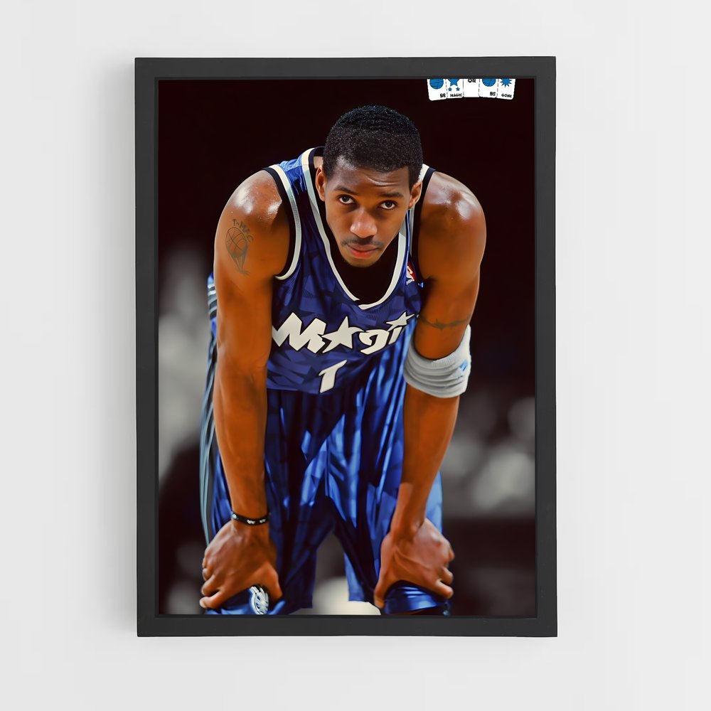 ap-tracy mcgrady-5 cadre Noir