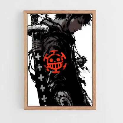ap-trafalgar law-2 cadre Bois clair