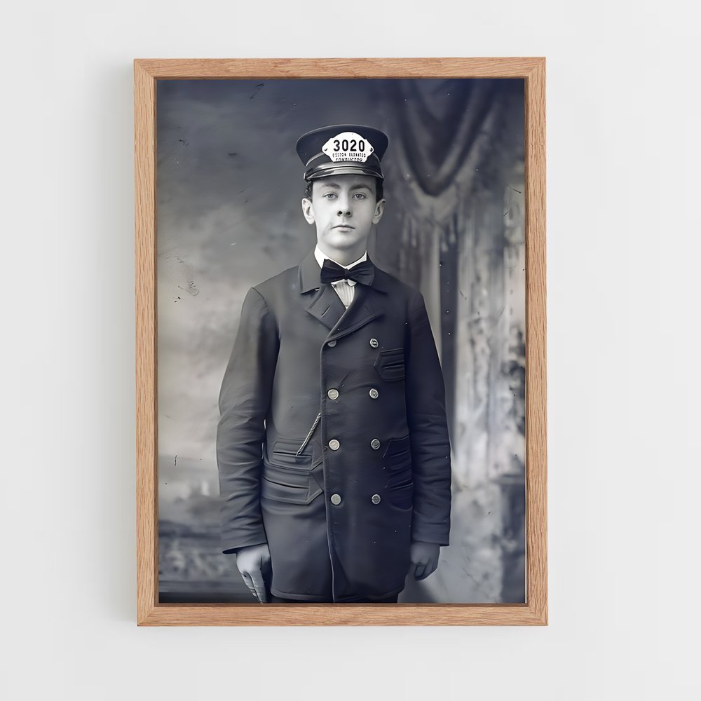 ap-train conductor-3 cadre Bois clair