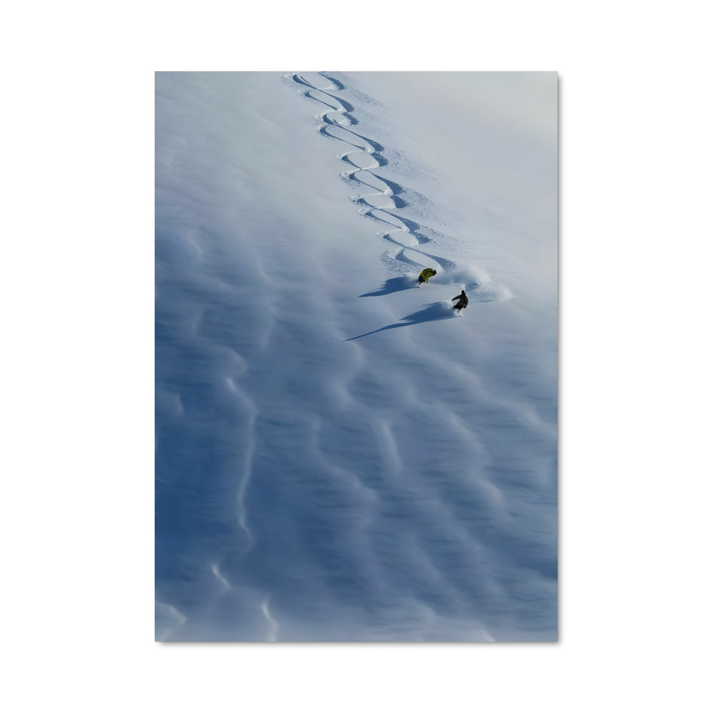 Poster Avalanche de Glisse