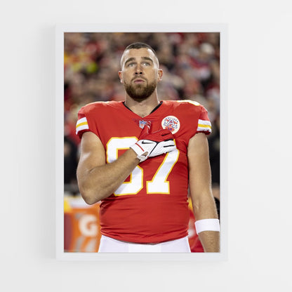 ap-travis kelce-2 cadre Blanc