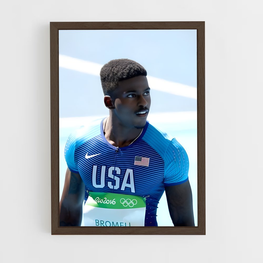 ap-trayvon bromell-1 cadre Bois foncé