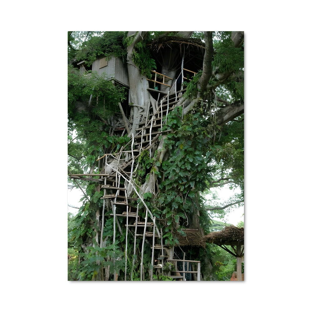 Poster Cabane dans les Arbres