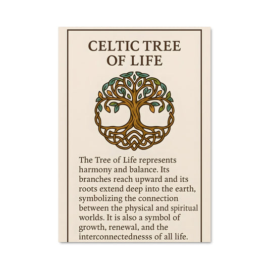 Poster Arbre Celtique