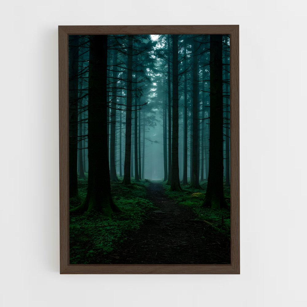 ap-tree canopy-5 cadre Bois foncé