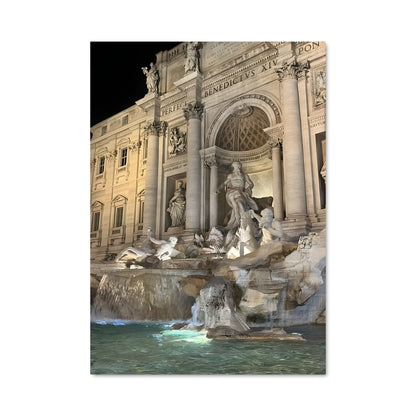 Poster Trevi Nocturne