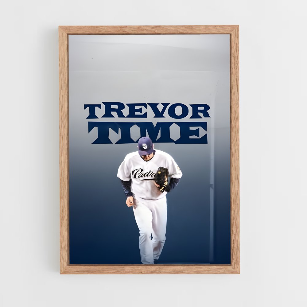 ap-trevor hoffman-2 cadre Bois clair