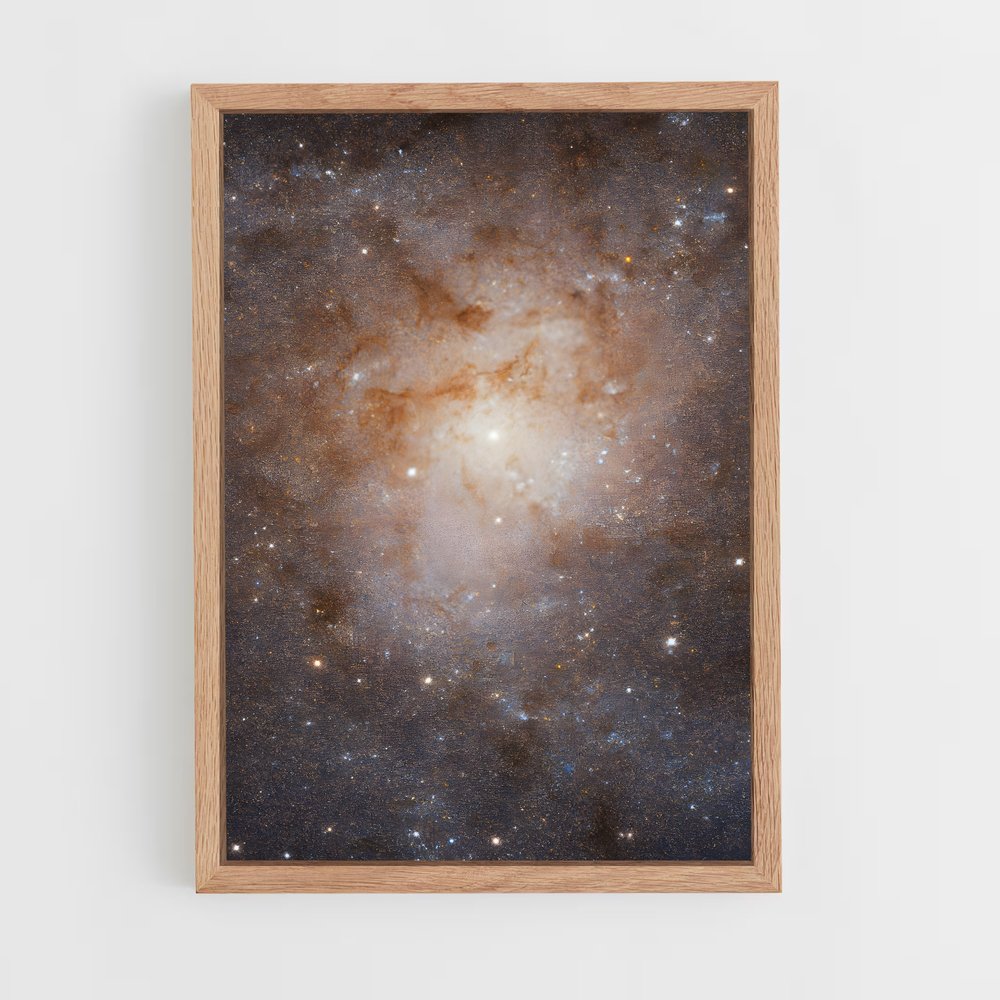 ap-triangulum galaxy-3 cadre Bois clair