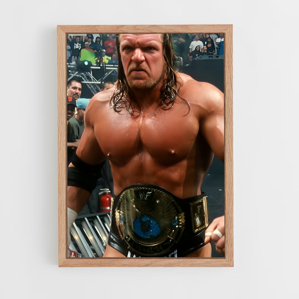 ap-triple h-2 cadre Bois clair
