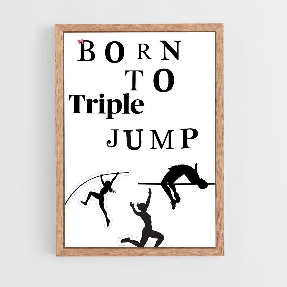 ap-triple jump-3 cadre Bois clair