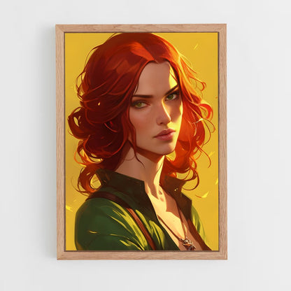 ap-triss merigold-7 cadre Bois clair