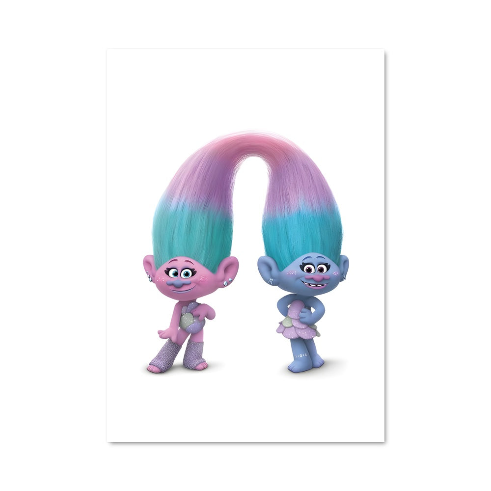 Poster Trolls en Folie