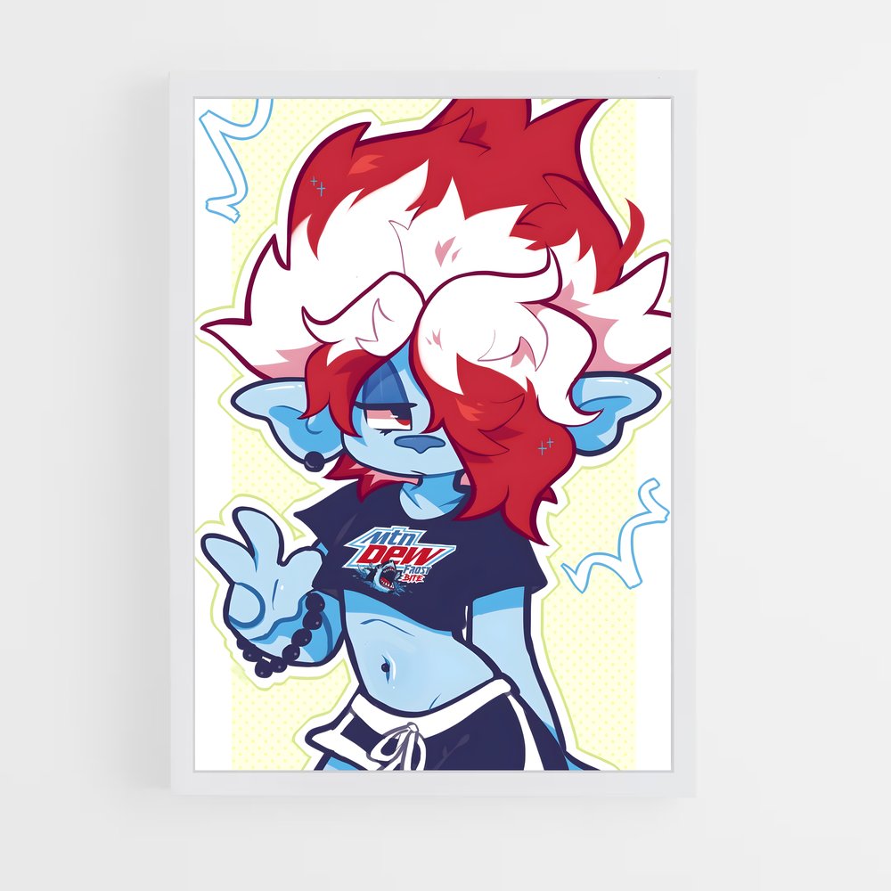 ap-trolls-4 cadre Blanc